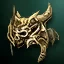 Gold Skeleton Circlet