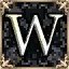 Hot Spring Letter W
